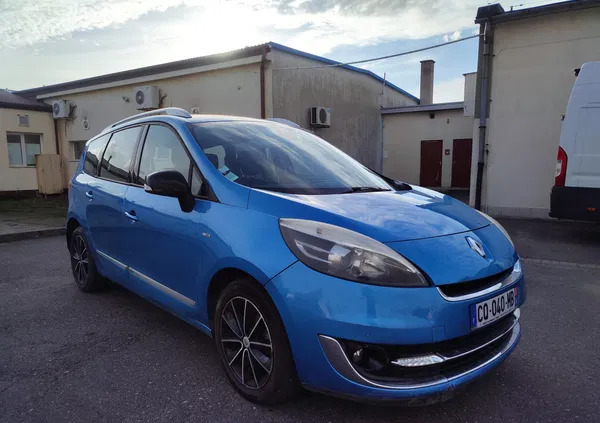 samochody osobowe Renault Grand Scenic cena 16999 przebieg: 190000, rok produkcji 2013 z Konin